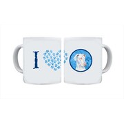 CAROLINES TREASURES 15 oz. Great Dane Dishwasher Safe Microwavable Ceramic Coffee Mug LH9356BU-CM15